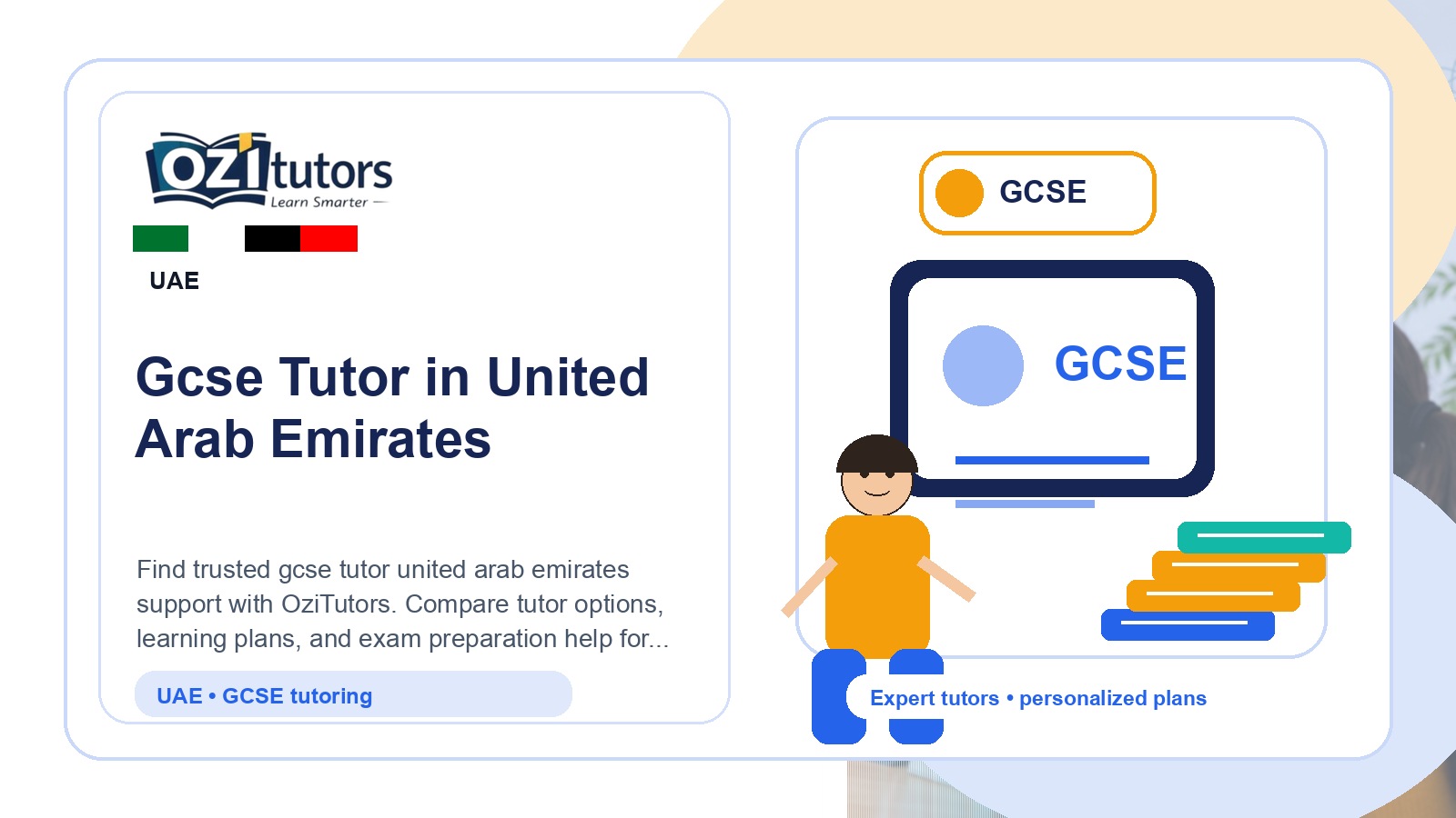 How to Choose the Best Gcse Tutor United Arab Emirates in United Arab Emirates - OziTutors blog image