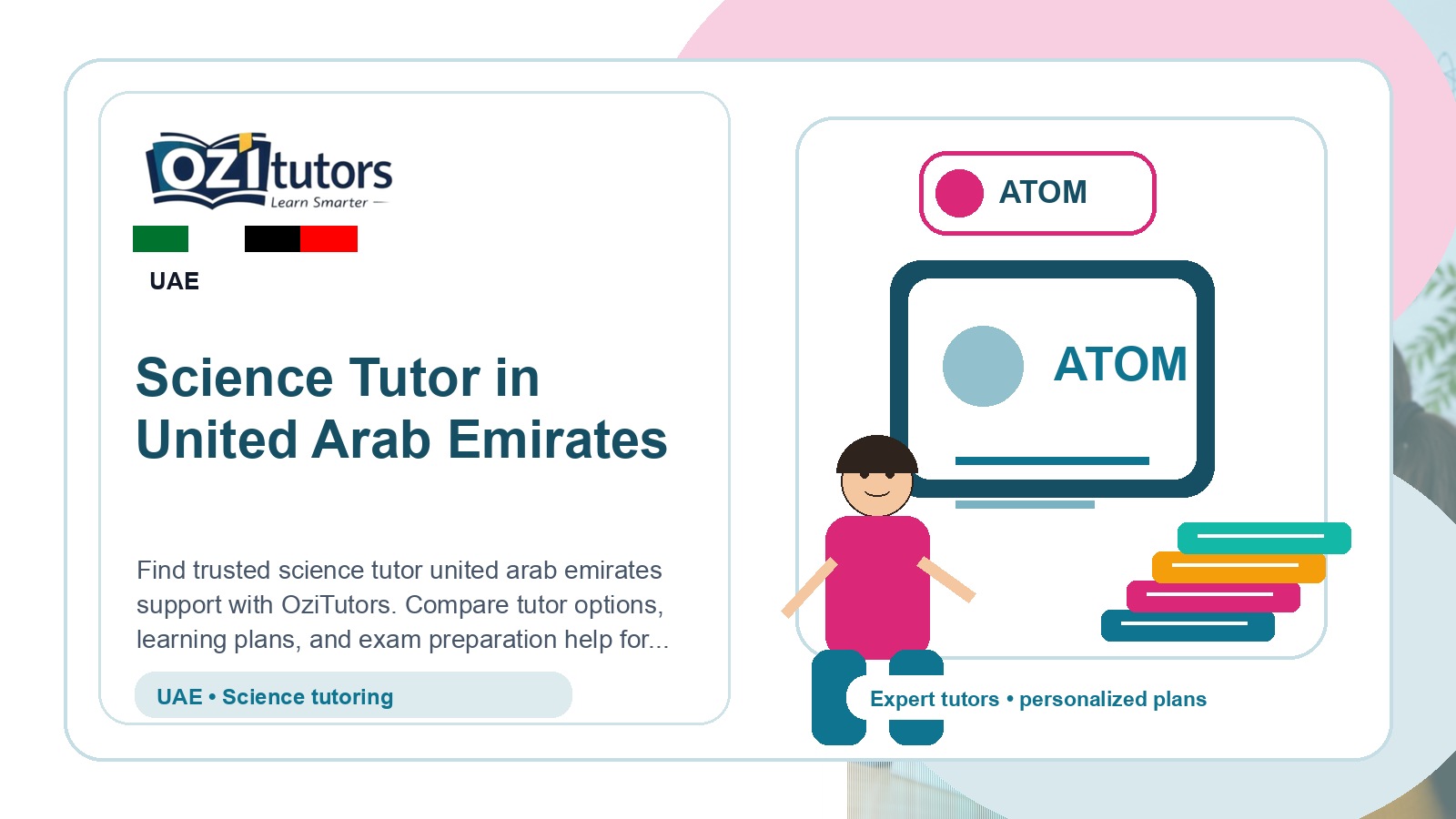 How to Choose the Best Science Tutor United Arab Emirates in United Arab Emirates - OziTutors blog image