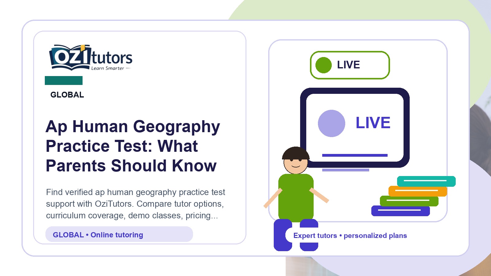 Ap Human Geography Practice Test: What Parents Should Know - OziTutors blog image