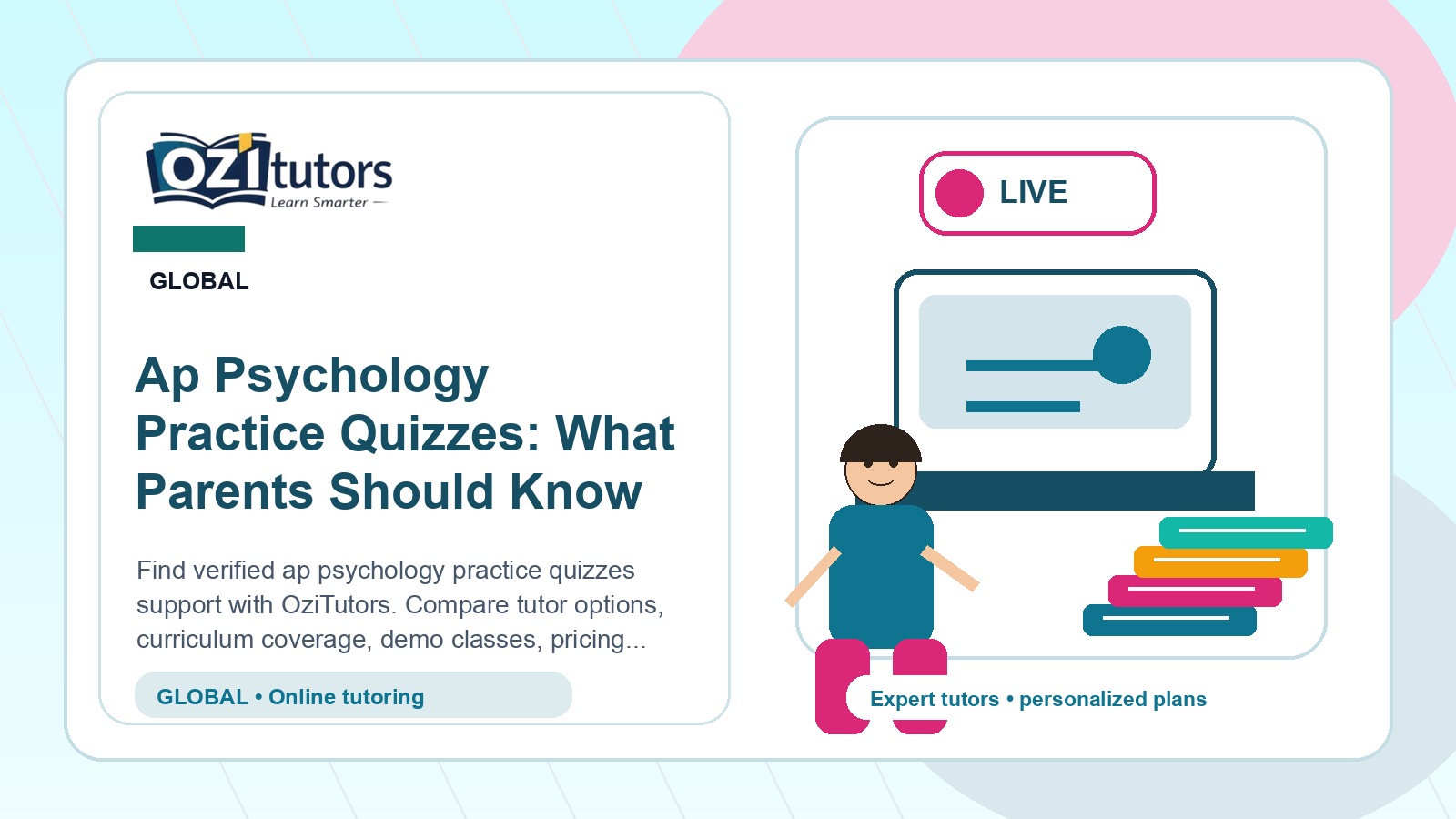 Ap Psychology Practice Quizzes: What Parents Should Know - OziTutors blog image