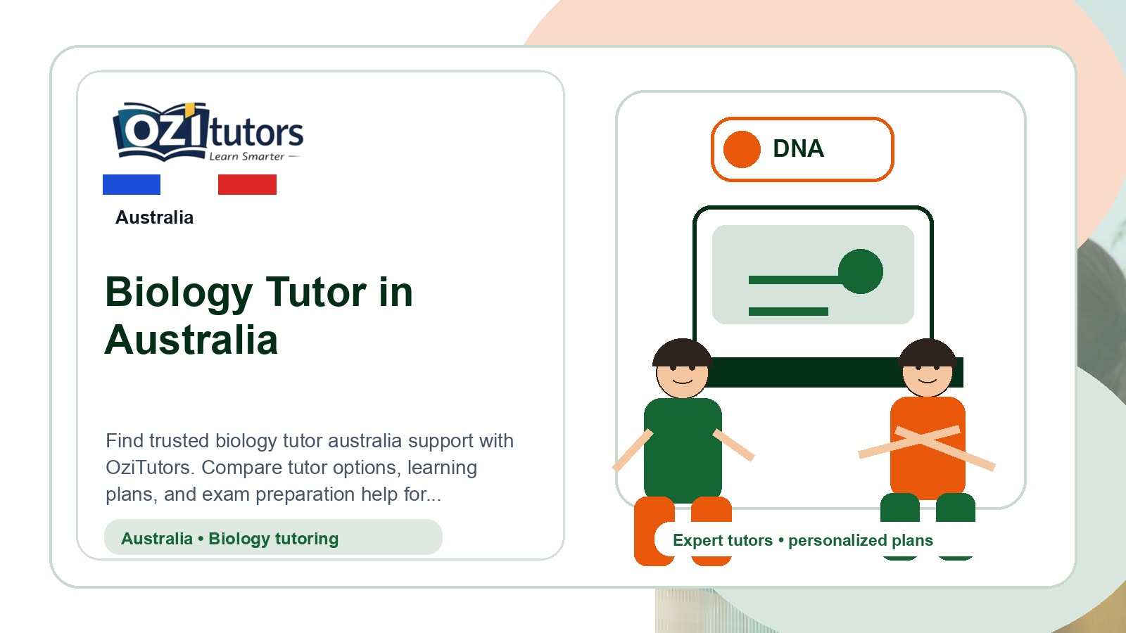 How to Choose the Best Biology Tutor Australia in Australia - OziTutors blog image