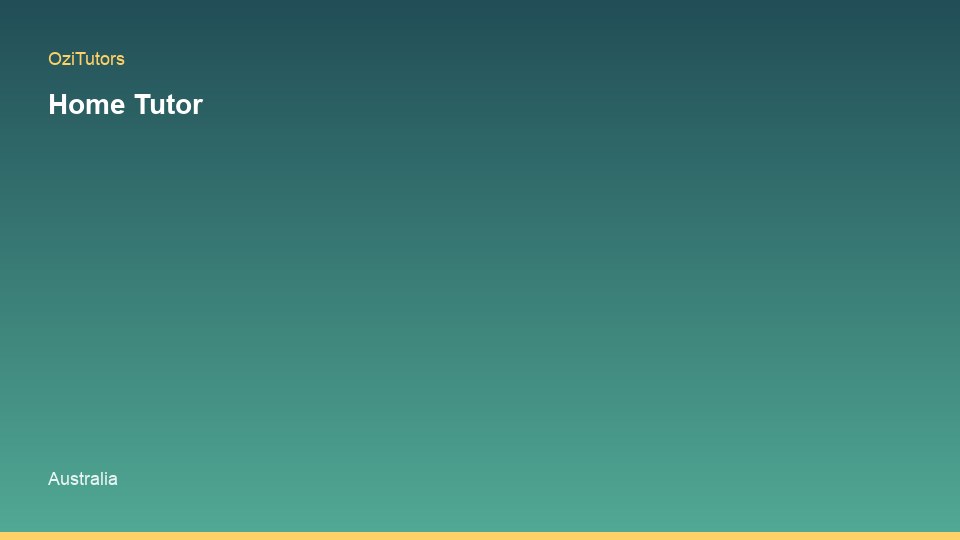 Best Home Tutor Australia Options in Australia — study session
