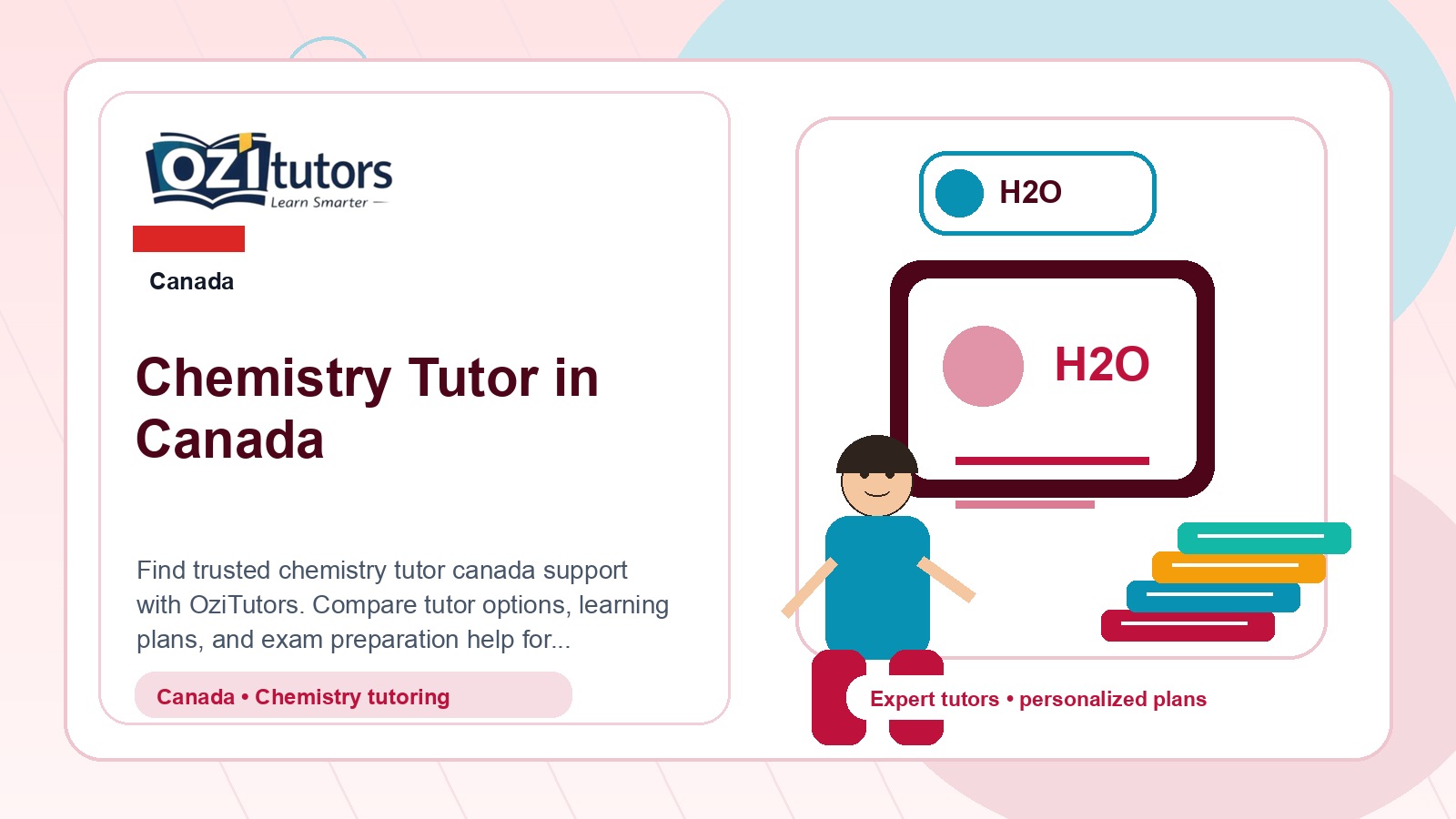 How to Choose the Best Chemistry Tutor Canada in Canada - OziTutors blog image