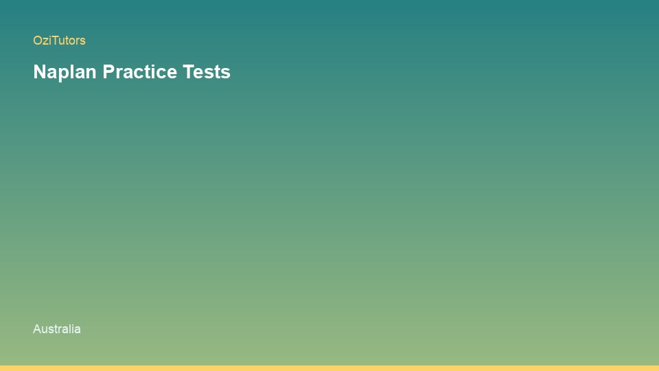 Naplan Practice Tests: What Parents Should Know — study session