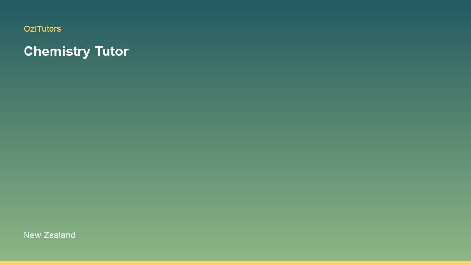 How to Choose the Best Chemistry Tutor New Zealand in New Zealand — study session