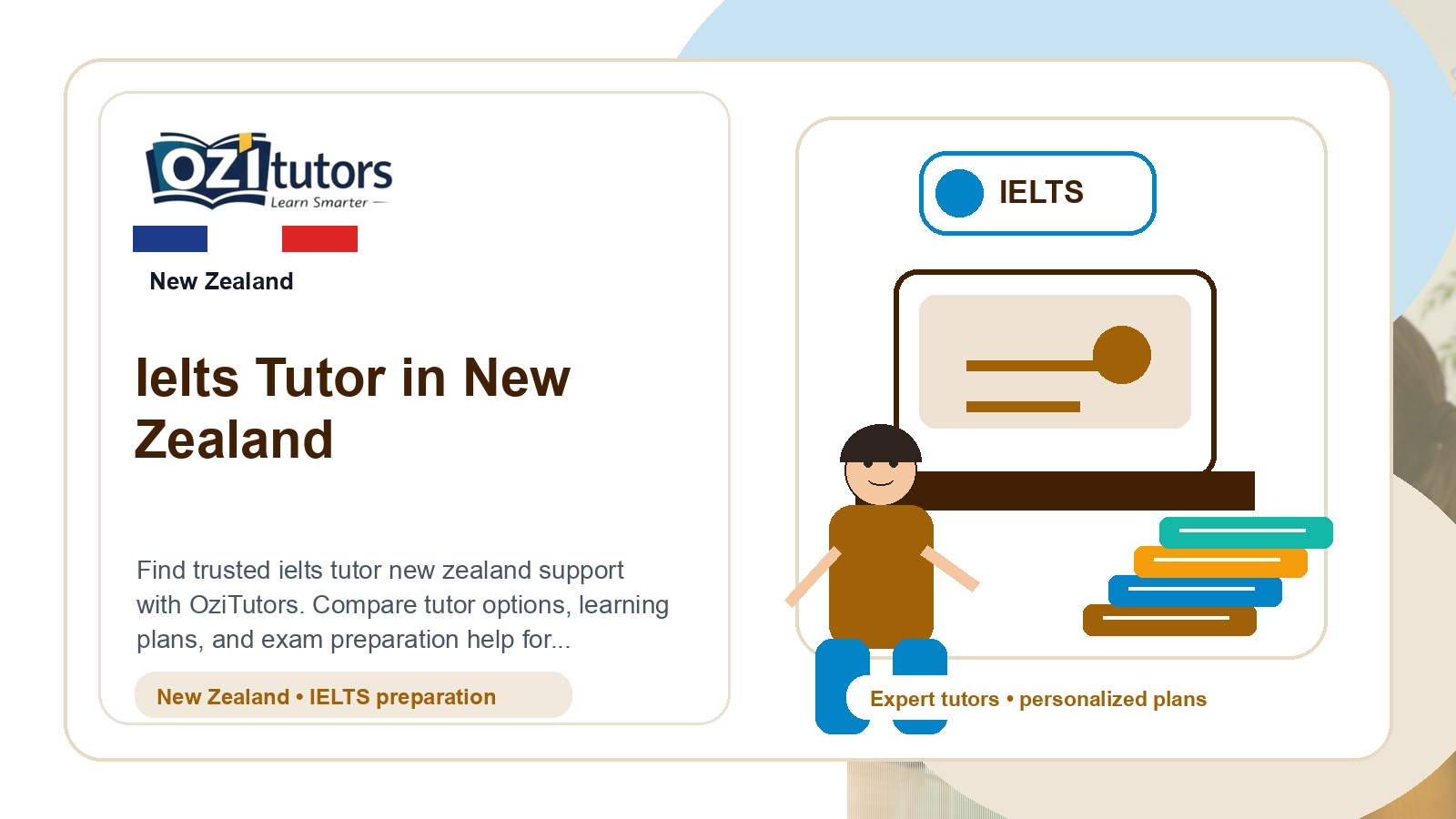 How to Choose the Best Ielts Tutor New Zealand in New Zealand - OziTutors blog image