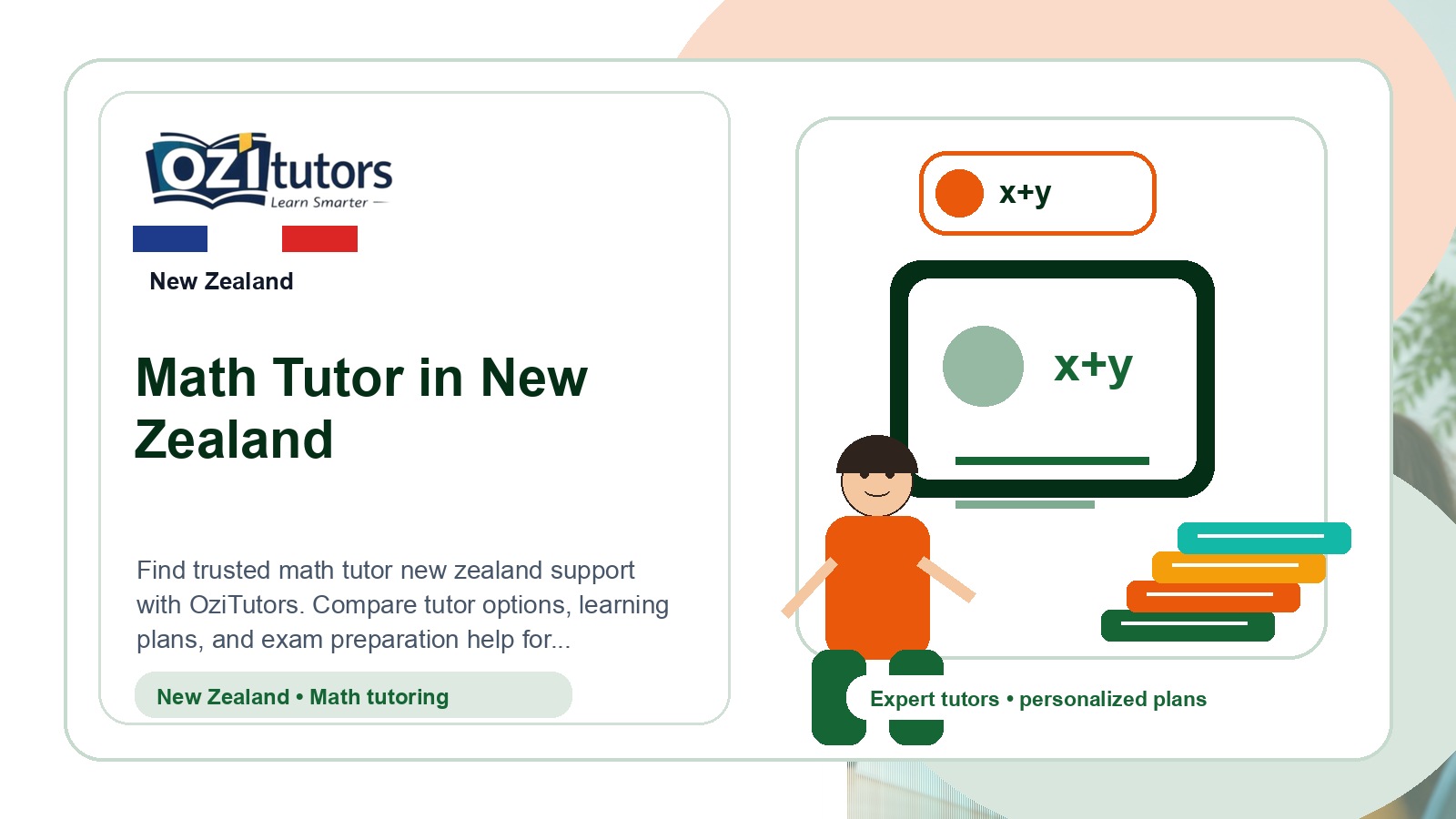 How to Choose the Best Math Tutor New Zealand in New Zealand - OziTutors blog image
