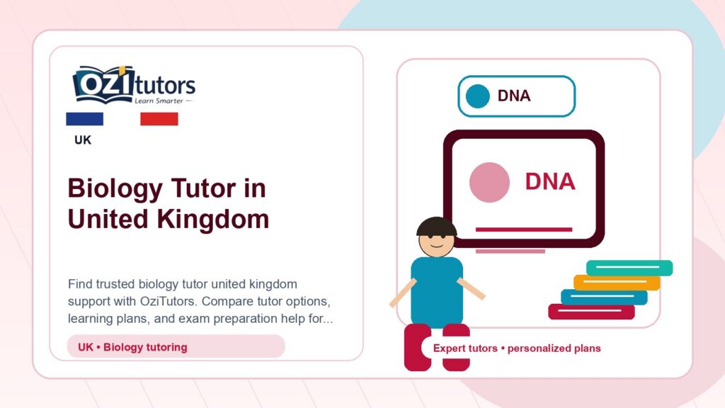How to Choose the Best Biology Tutor United Kingdom in United Kingdom - OziTutors blog image