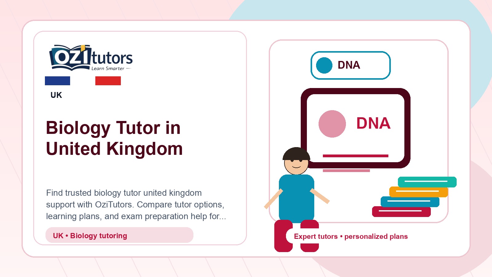 How to Choose the Best Biology Tutor United Kingdom in United Kingdom - OziTutors blog image