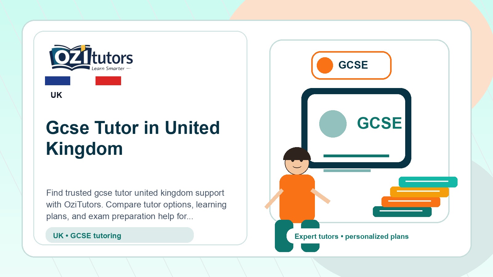 How to Choose the Best Gcse Tutor United Kingdom in United Kingdom - OziTutors blog image