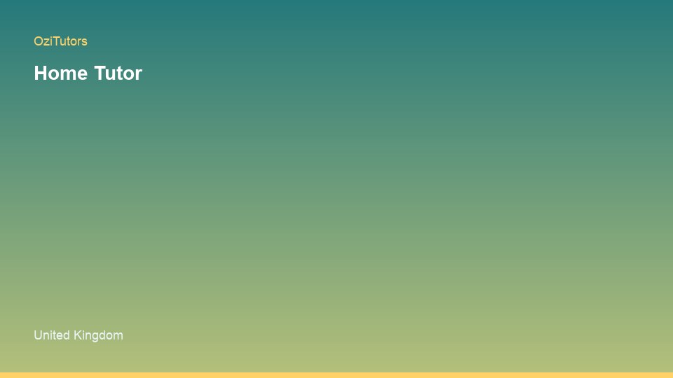 Best Home Tutor United Kingdom Options in United Kingdom — study session