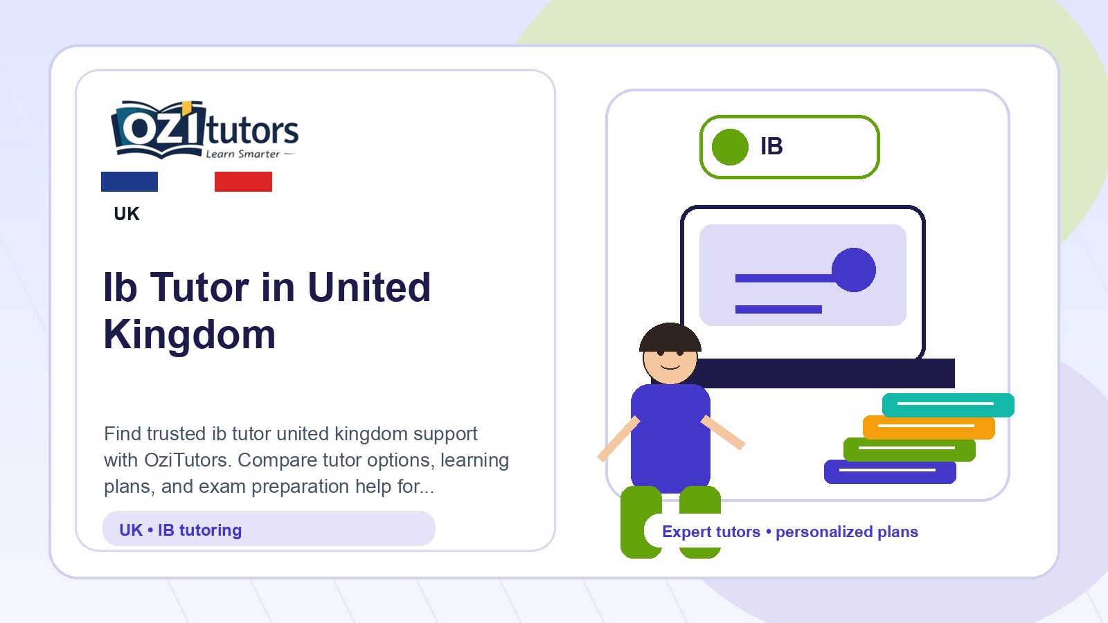 How to Choose the Best Ib Tutor United Kingdom in United Kingdom - OziTutors blog image