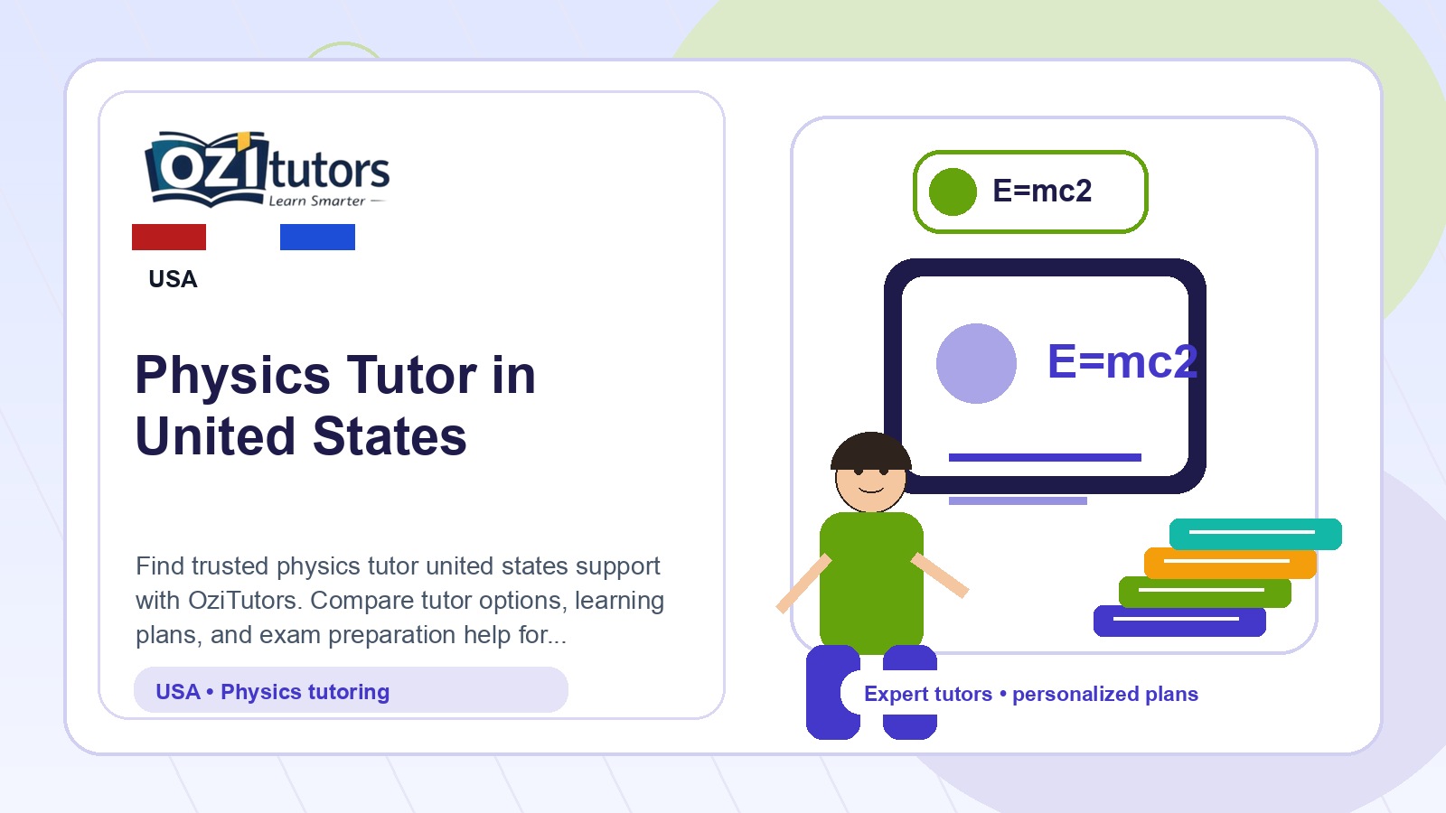 How to Choose the Best Physics Tutor United States in United States - OziTutors blog image