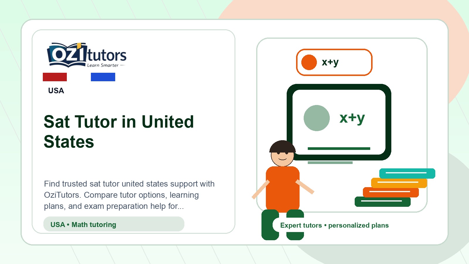 How to Choose the Best Sat Tutor United States in United States - OziTutors blog image