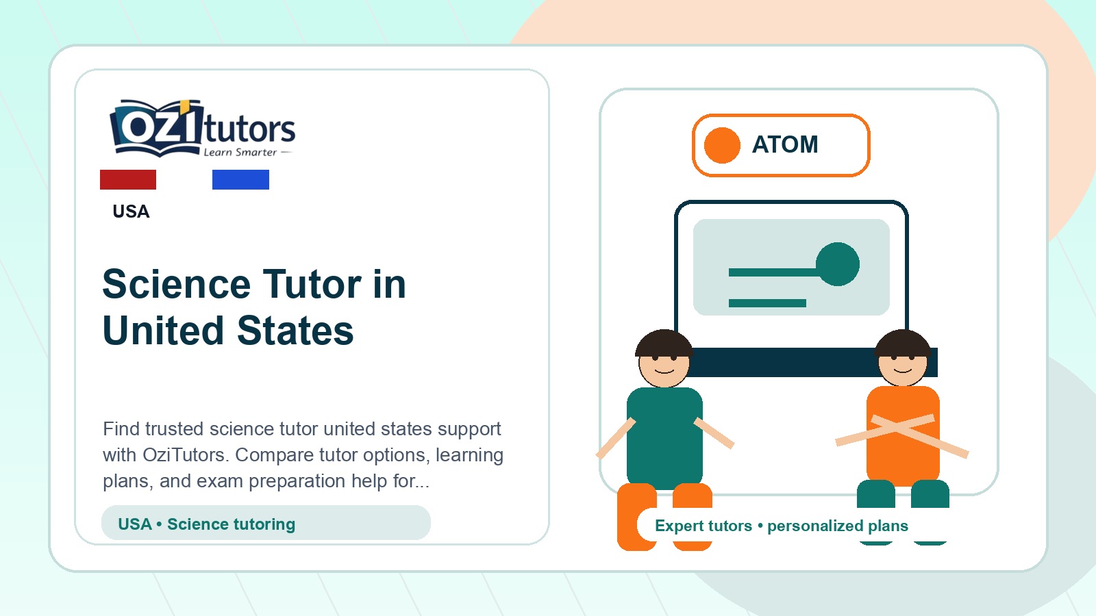 How to Choose the Best Science Tutor United States in United States - OziTutors blog image