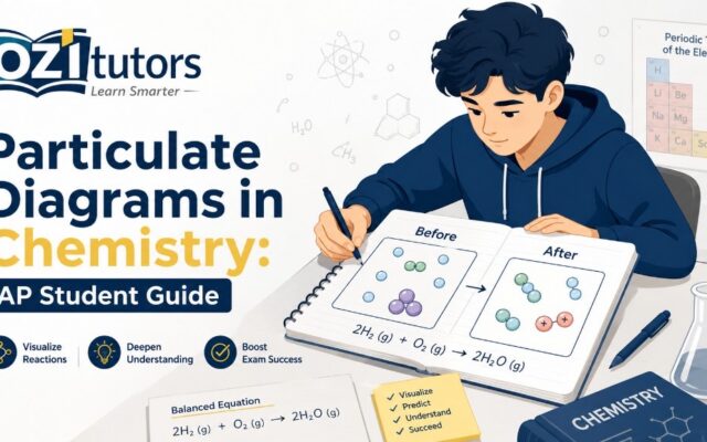 Particulate diagrams in chemistry — AP student guide