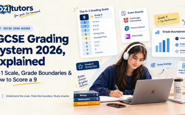 IGCSE 9–1 grading system 2026, grade boundaries and tips to score a Grade 9