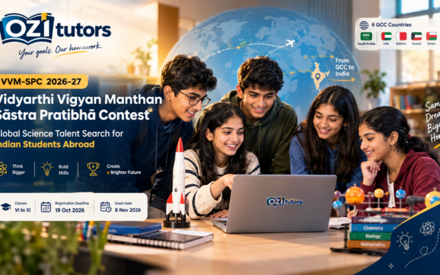 VVM-SPC 2026-27 science talent contest for Indian students in Saudi Arabia and the GCC