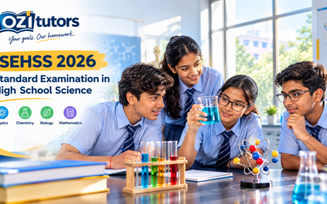 SEHSS 2026 Standard Examination in High School Science registration, eligibility and exam details