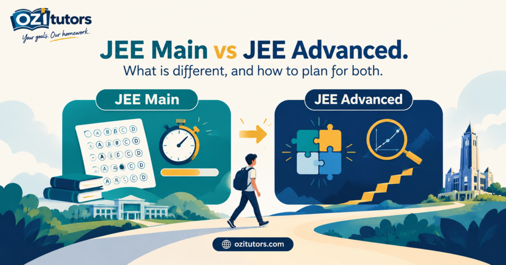 JEE Main vs JEE Advanced: Differences and Planning