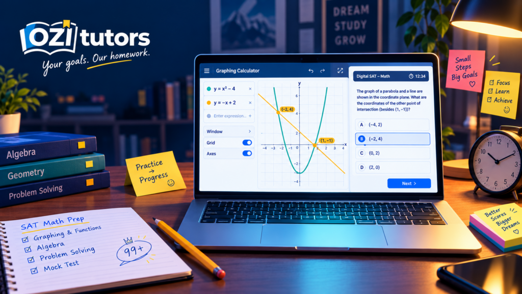 Desmos on the Digital SAT: How to Use It to Save Time
