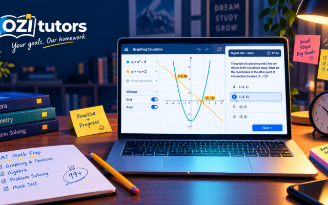 Desmos on the Digital SAT: How to Use It to Save Time