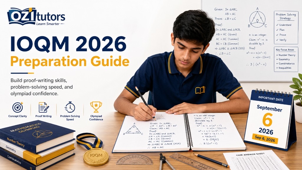 IOQM 2026: Exam Date, Registration, Syllabus, Pattern and Preparation Guide