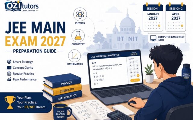 JEE Main Exam 2027: Dates, Registration, Syllabus, Pattern and Preparation Guide